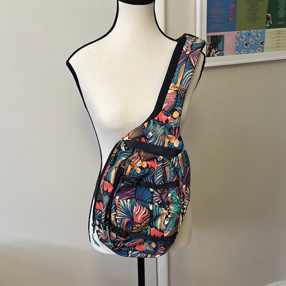Colorful Patterned Women's Sling Bag